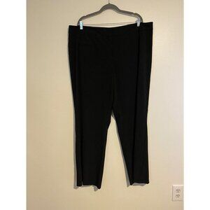 Ashley Stewart Women’s Dress Pants Black Plus Size 22W